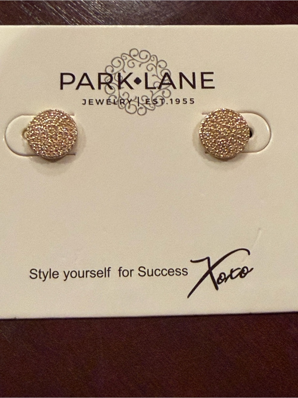 Luster Stud Earrings by Park Lane - Picture 8 of 8